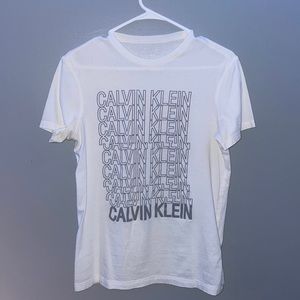 White Calvin Klein T-Shirt